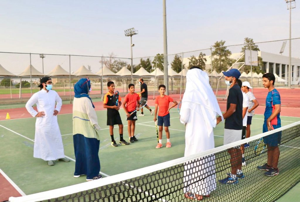 أخضر التنس يبدأ الاعداد لكأس العالم و المطبقاني تحفز اللاعبين في معسكر الطائف